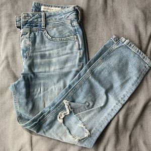 Anthropologie Pilcro High-rise slim jeans, size 28, cropped